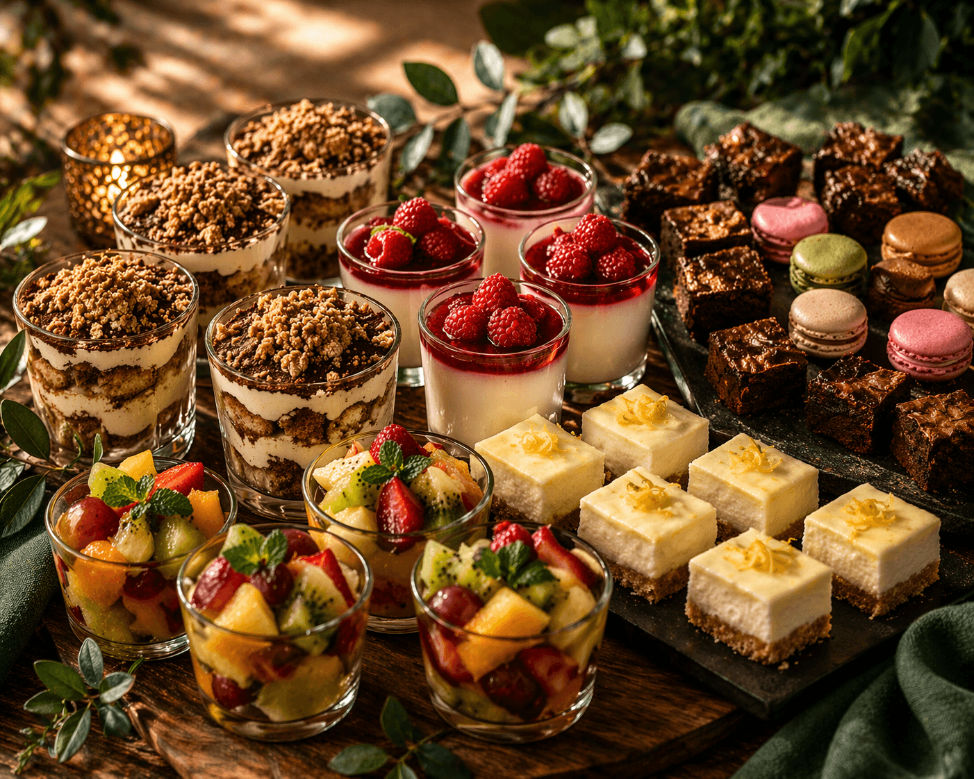 Dessert buffet
