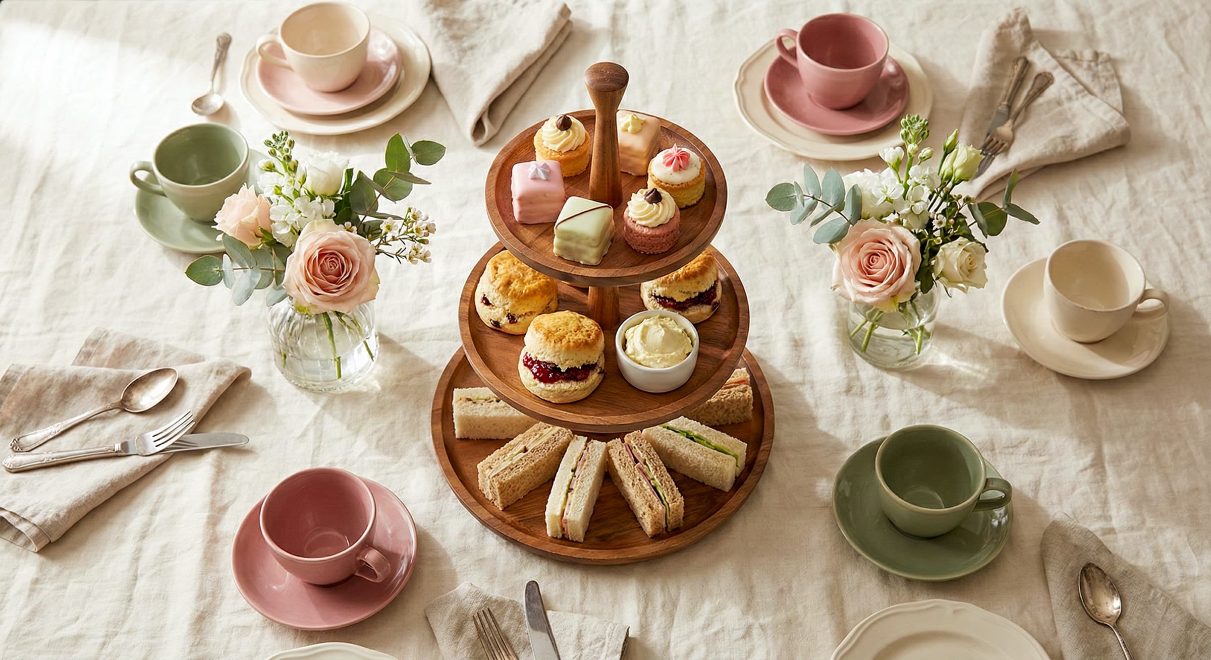 High tea tafel